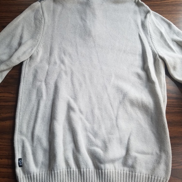 Y2K Chaps 1/4 Zip Casual Sweater - Picture 6 of 6